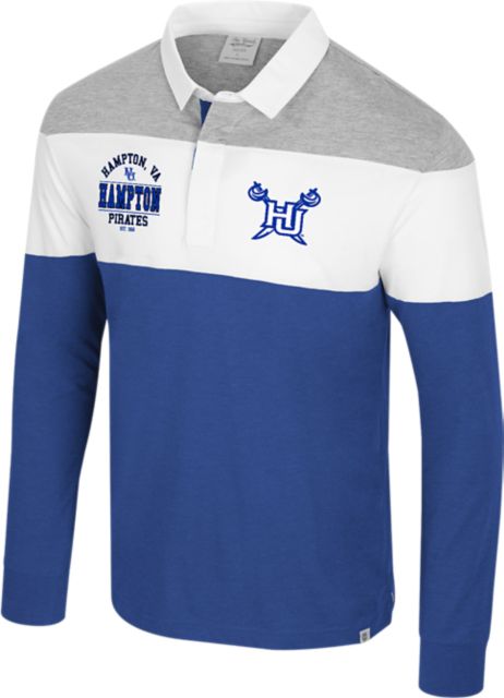 Hampton University Ground Floor Long Sleeve Rugby Polo