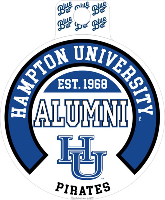 Hampton University Full Size Sticker