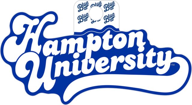 Hampton University Full-Size Sticker