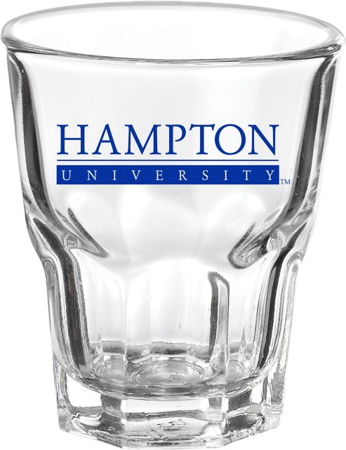 Hampton University 1.5 oz. Collectors Glass