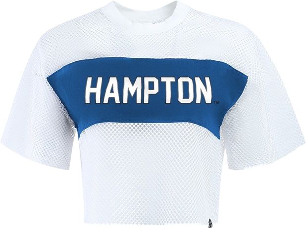 Hampton University Women's Cropped Short Sleeve T-Shirt