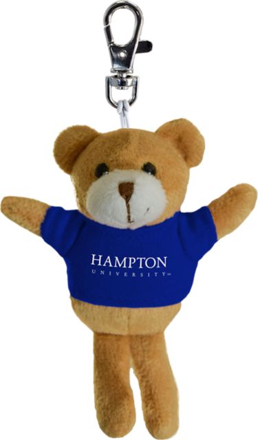 Hampton University Plush Keychain