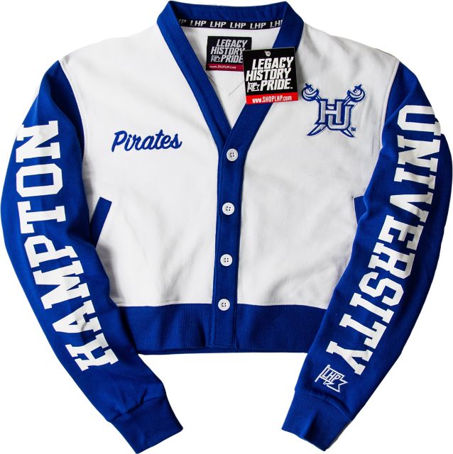 Hampton University Women's Cropped Cardigan