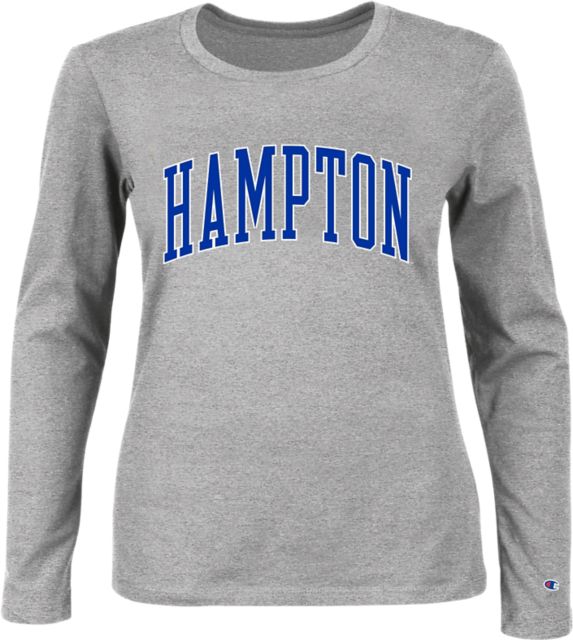 Hampton University Women's Plus Size Long Sleeve T-Shirts