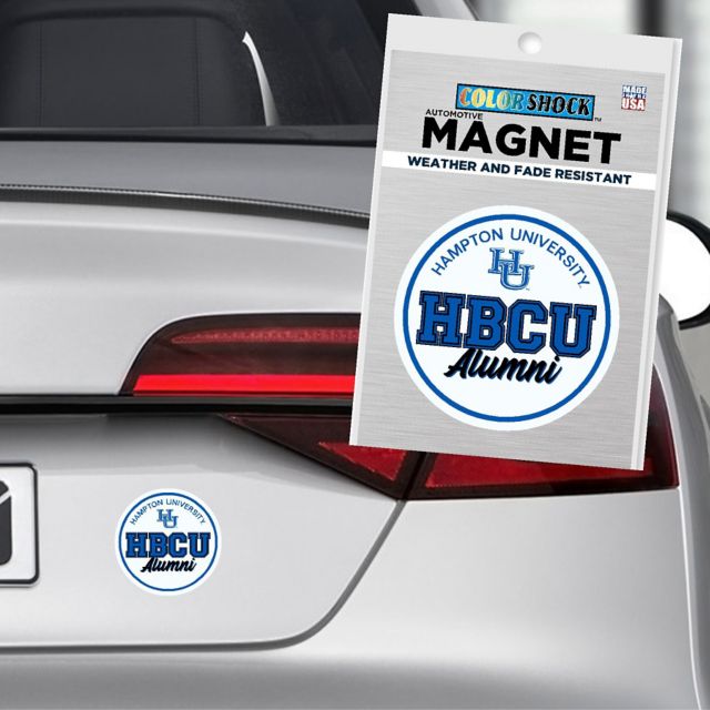 Hampton University Alumni 4 x 4 Magnet