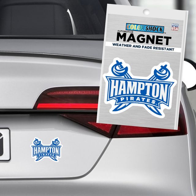 Hampton University 4x4 Magnet