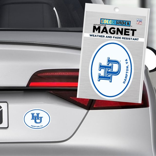 Hampton University 4x4 Magnet