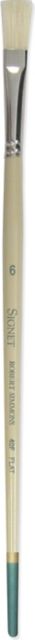 SIGNET BRISTLE BRUSH FLAT 6 LONG HANDLE