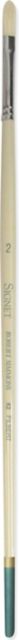 Signet Bristle Brush Filbert 2 Long Handle
