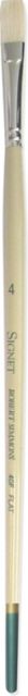 SIGNET BRISTLE BRUSH FLAT 4 LONG HANDLE