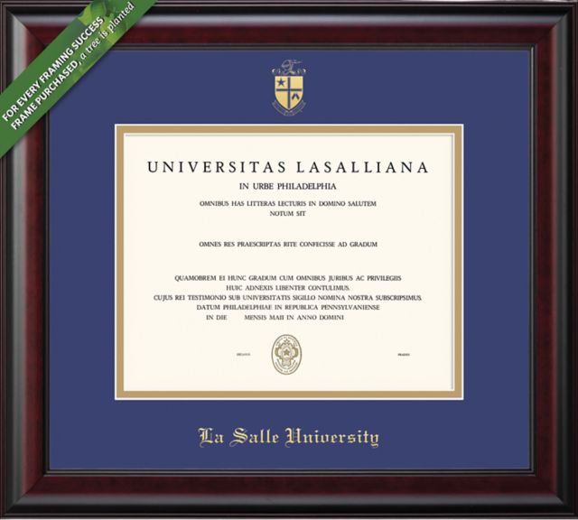 La Salle University 8.5'' x 11'' Classic Diploma Frame