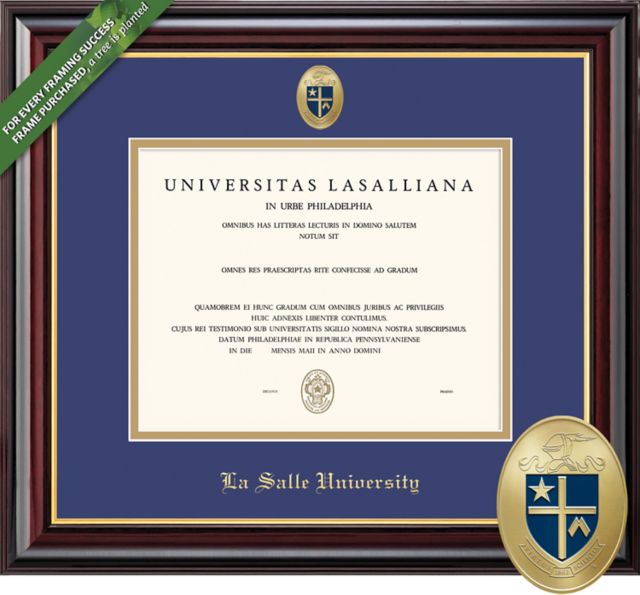La Salle University Windsor 8.5 x 11 Diploma Frame