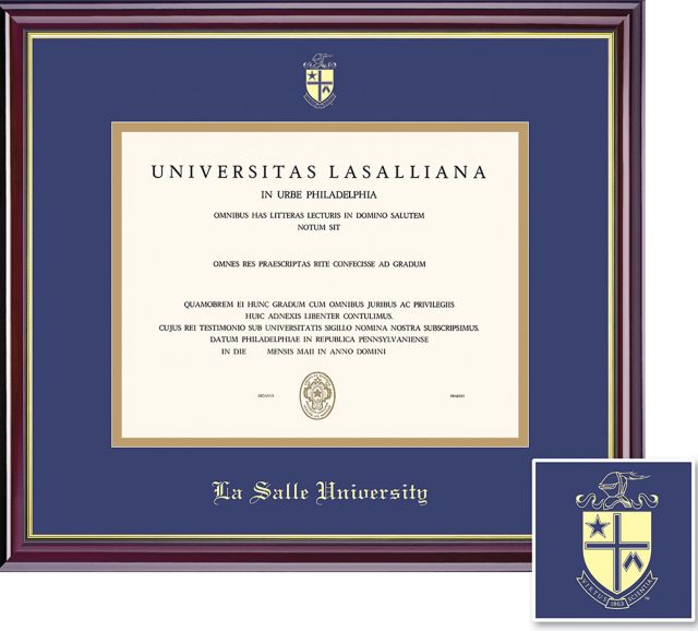 La Salle University 11'' x 14'' Windsor Diploma Frame