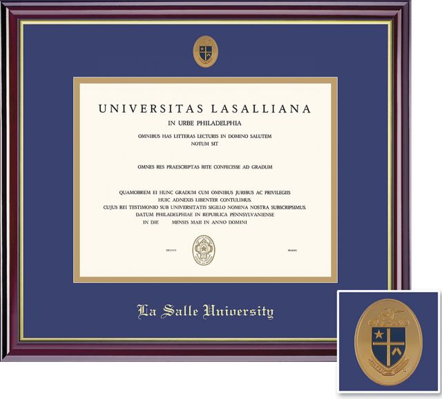 La Salle University 11'' x 14'' Windsor Diploma Frame