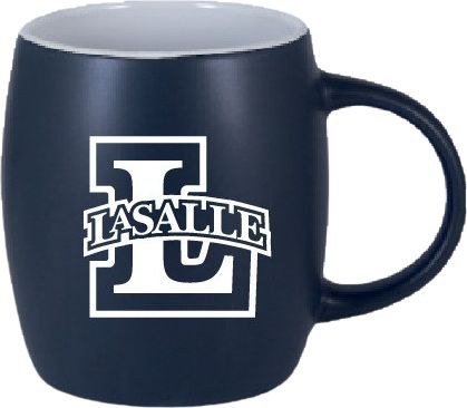 La Salle University 12 oz. Black Out Robusto Mug