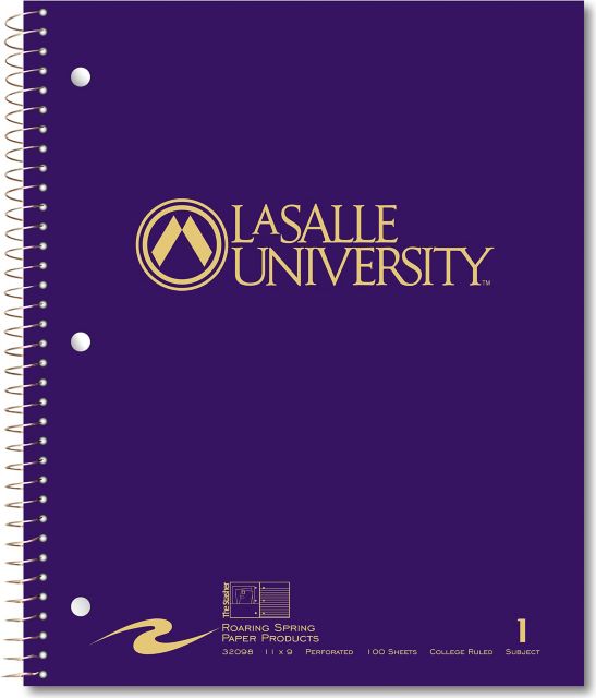La Salle University Notebook 100-Sheet