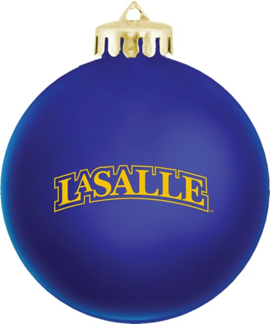La Salle University Round Shatterproof Ornament