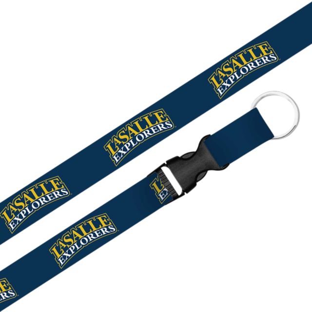 La Salle University Explorers Lanyard with Buckle