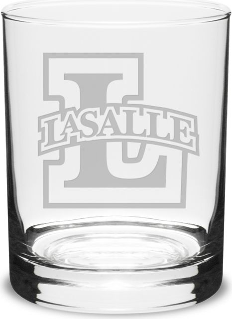 La Salle University 16 oz. Glass