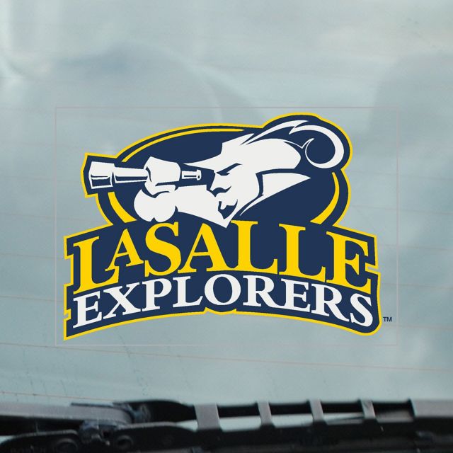 La Salle University Cling Decal