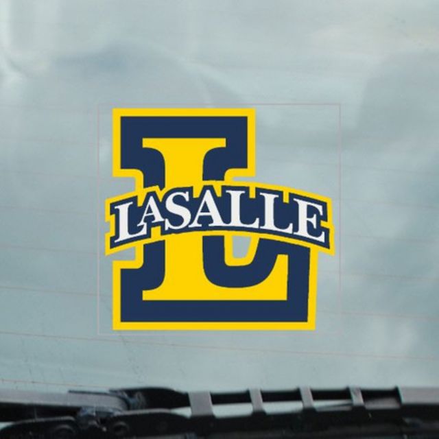 La Salle University Cling Decal