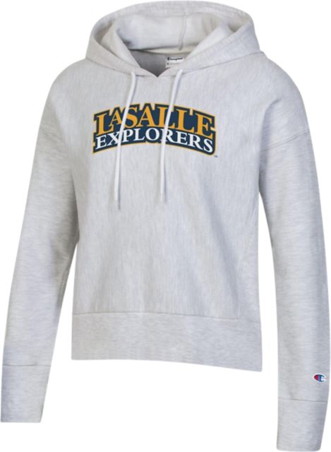 La Salle University Women's Reverse Weave Hood - ONLINE ONLY