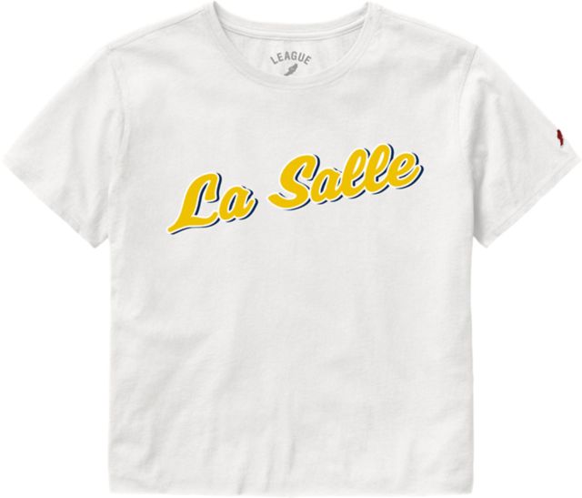 La Salle University Explorers Women's Crop Short Sleeve T-Shirt