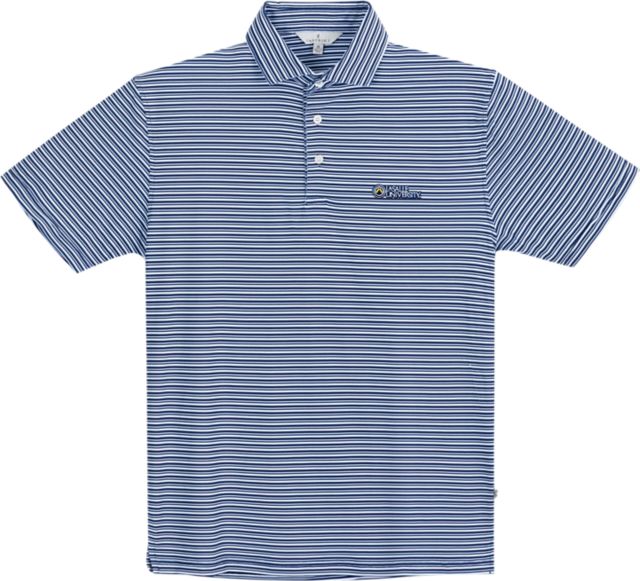 La Salle University Stripe Performance Polo