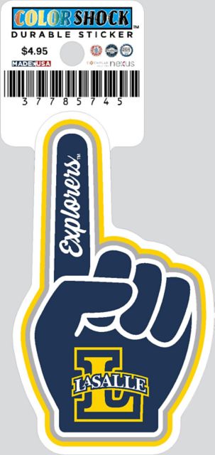 La Salle University Explorers Durable Sticker