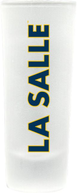 La Salle University Frosted Collector's Glass