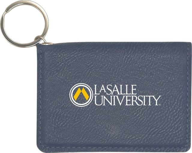 La Salle University Leather ID Holder