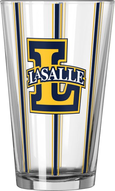 La Salle University Baseball 16 oz. Pint Glass