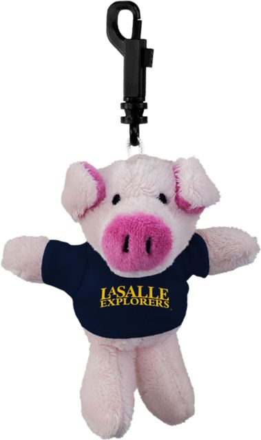 La Salle University Plush Keychain with Tee