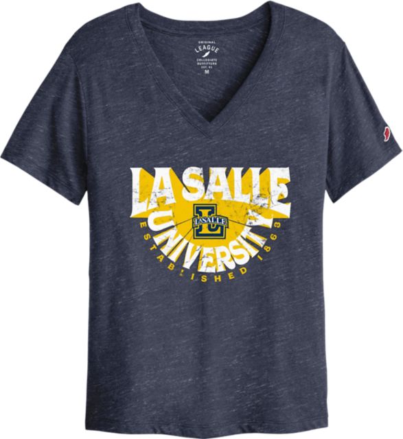 La Salle University Women's V-Neck Short Sleeve T-Shirt
