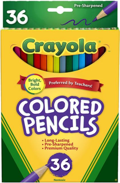 CRAYOLA COLOR PENCIL 36CT
