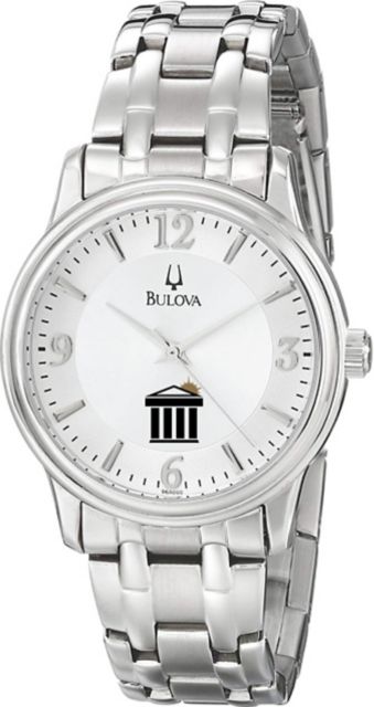 Bulova Men's Stainless offers Steel Silver Watch 96A000