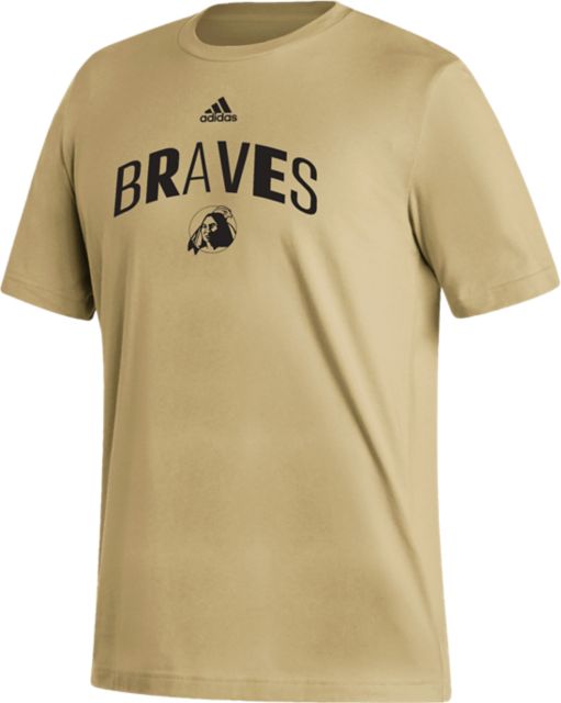 University of North Carolina Pembroke Short Sleeve T-Shirt | Adidas | Sand | Small