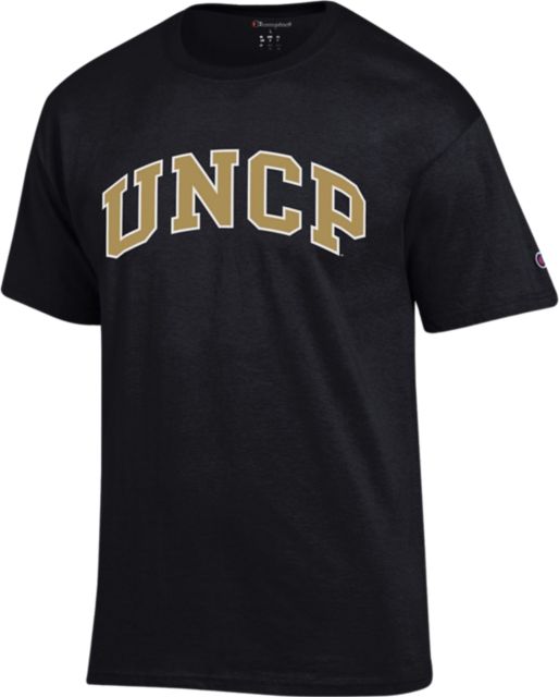 UNC Pembroke Columbia Tamiami Performance Short Sleeve Shirt Braves Wordmark | White | Cool Grey | 2XLarge