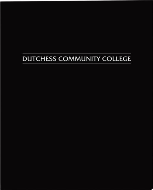 Dutchess Community College 2 Pocket Folder