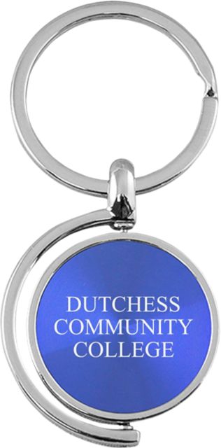 Dutchess Community College Spinner Keychain