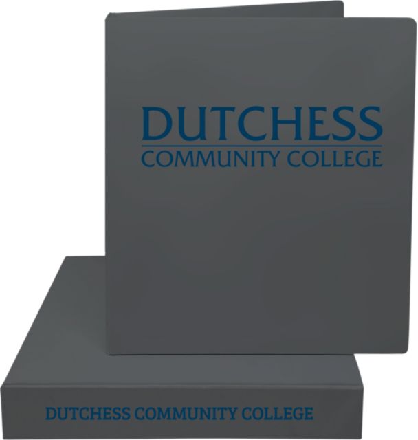 Dutchess Community College 1.5'' Vinyl Binder
