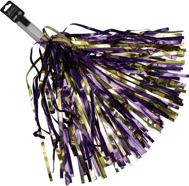 Alcorn State University Short Stick Shimmer Pom