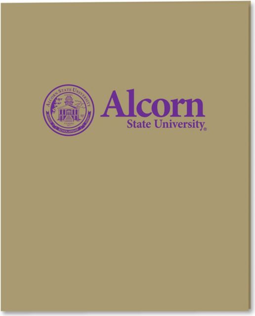 Alcorn State University 2 Pocket Folder