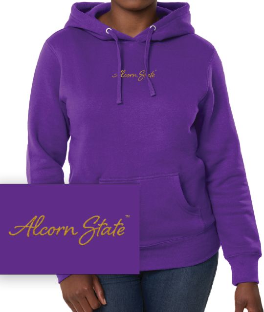 Alcorn State University Chainstitch Women's Hooded Sweatshirt