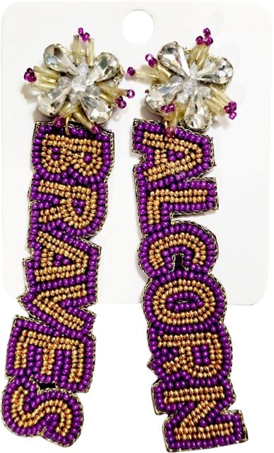 Alcorn State University Braves Earrings