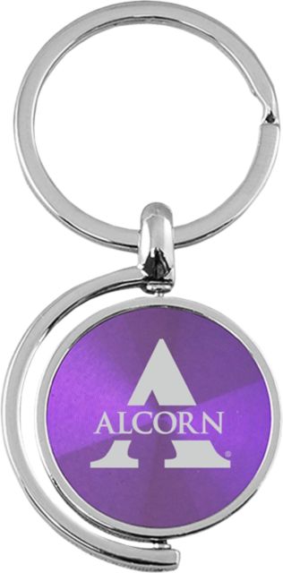 Alcorn State University Spinner Key Tag