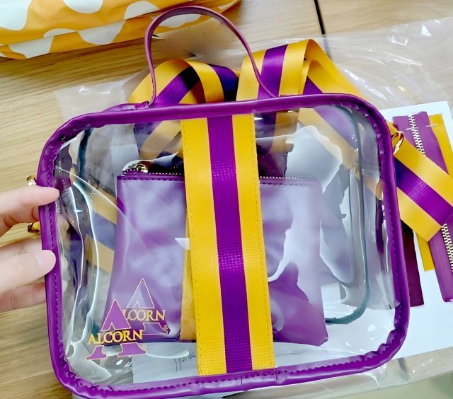 Alcorn State University Clear Crossbody Bag