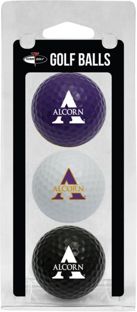 Alcorn State University 3 Pack Golf Ball