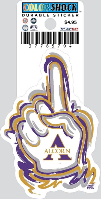 Alcorn State University Durable Sticker
