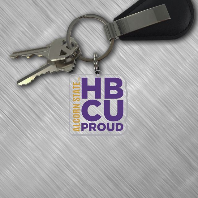 Alcorn State University HBCU Proud Laser Cut Keychain
